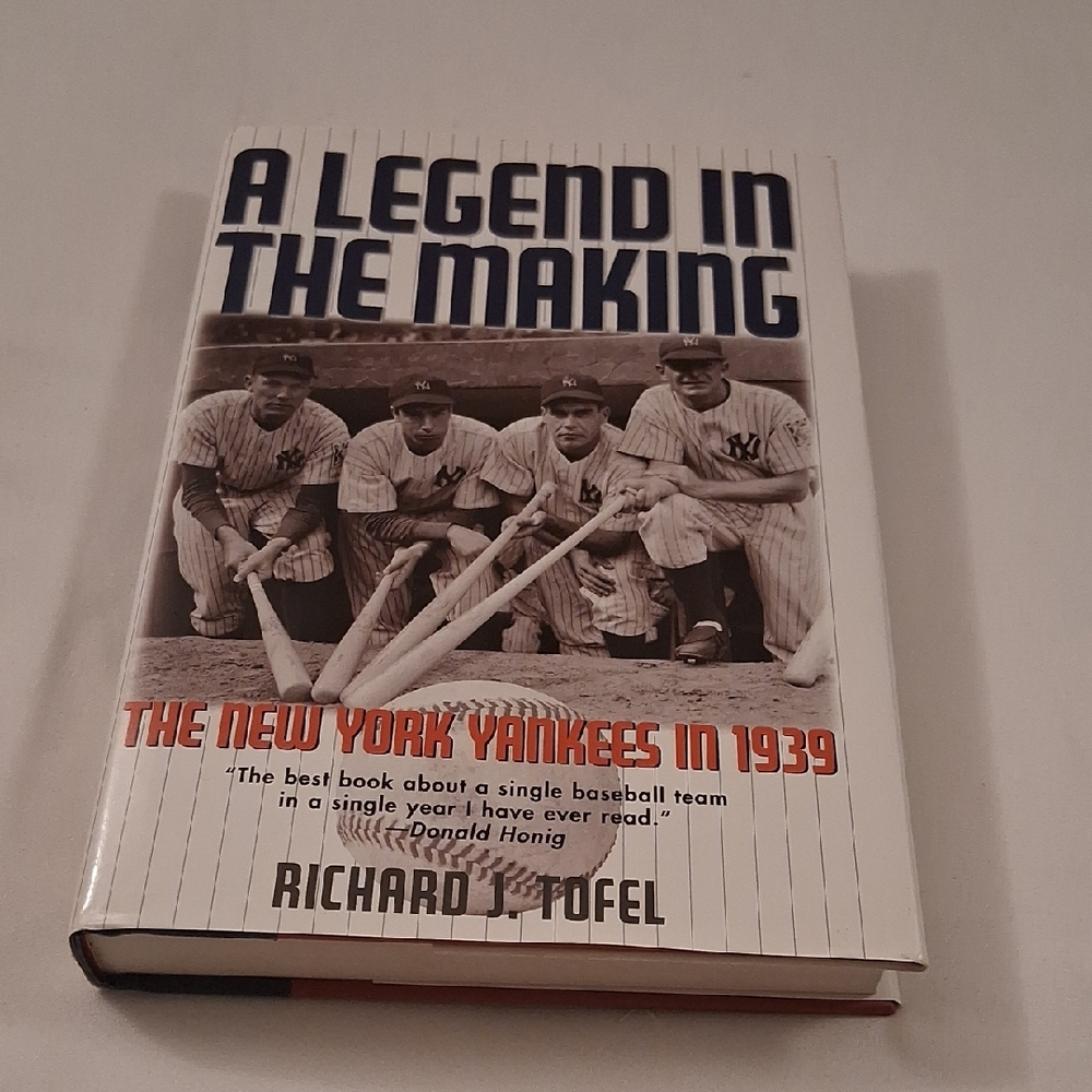 Vintage Copy A Legend in the Making Book N Y Yankees 1939